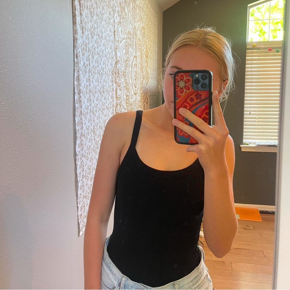 American Eagle Black Bodysuit